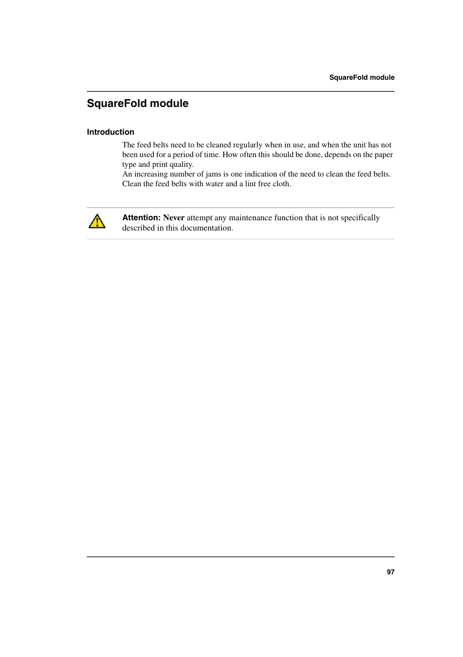 Squarefold module, See ‘ squarefold module | Konica Minolta bizhub PRO 2500P User Manual | Page 97 / 108