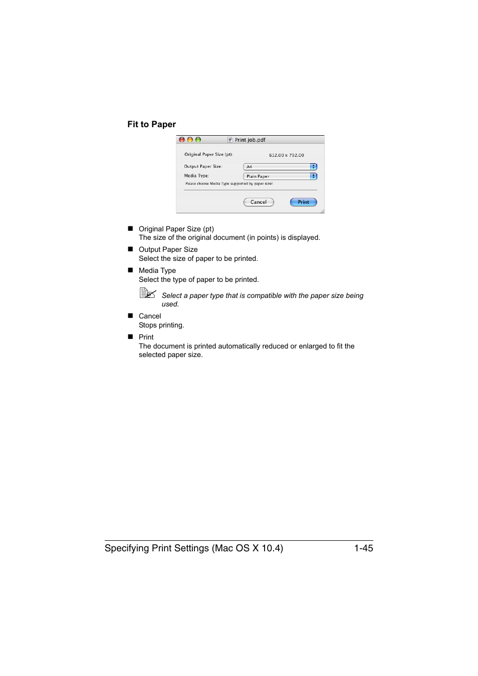 Fit to paper, Fit to paper -45 | Konica Minolta magicolor 1680MF User Manual | Page 52 / 121