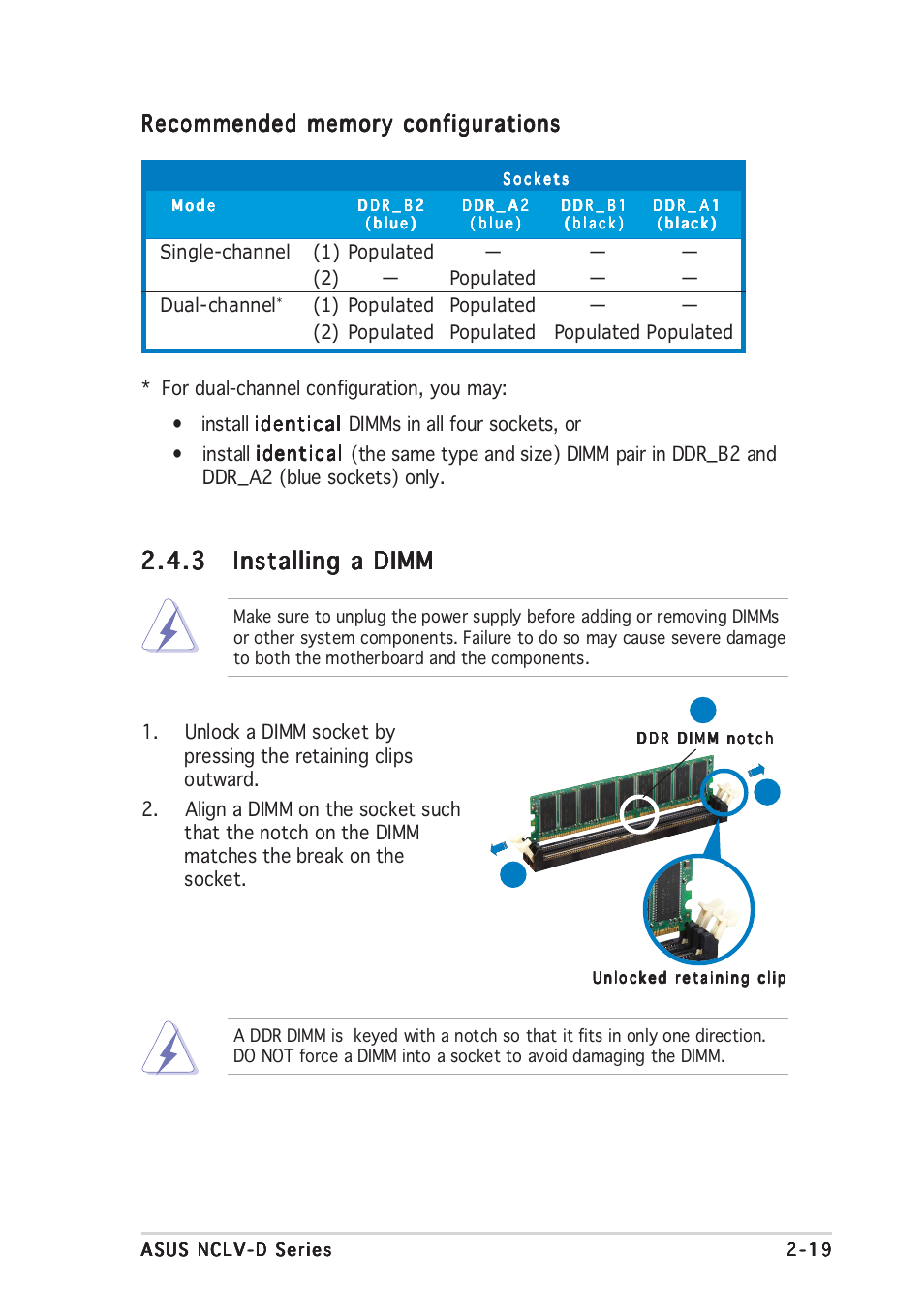 Asus NCLV-D User Manual | Page 39 / 104