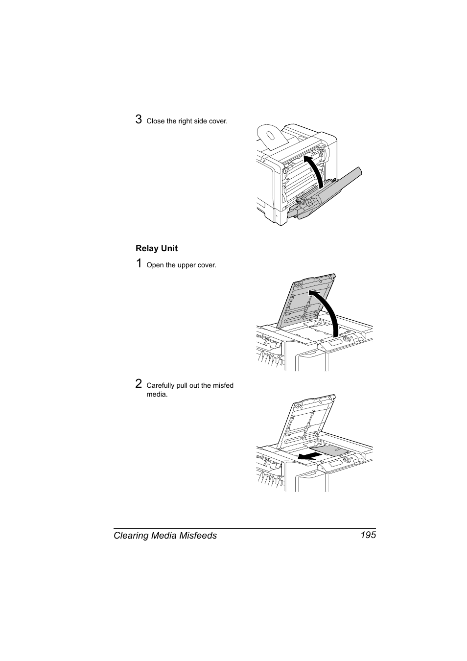 Relay unit, Relay unit 195 | Konica Minolta magicolor 5570 User Manual | Page 209 / 284