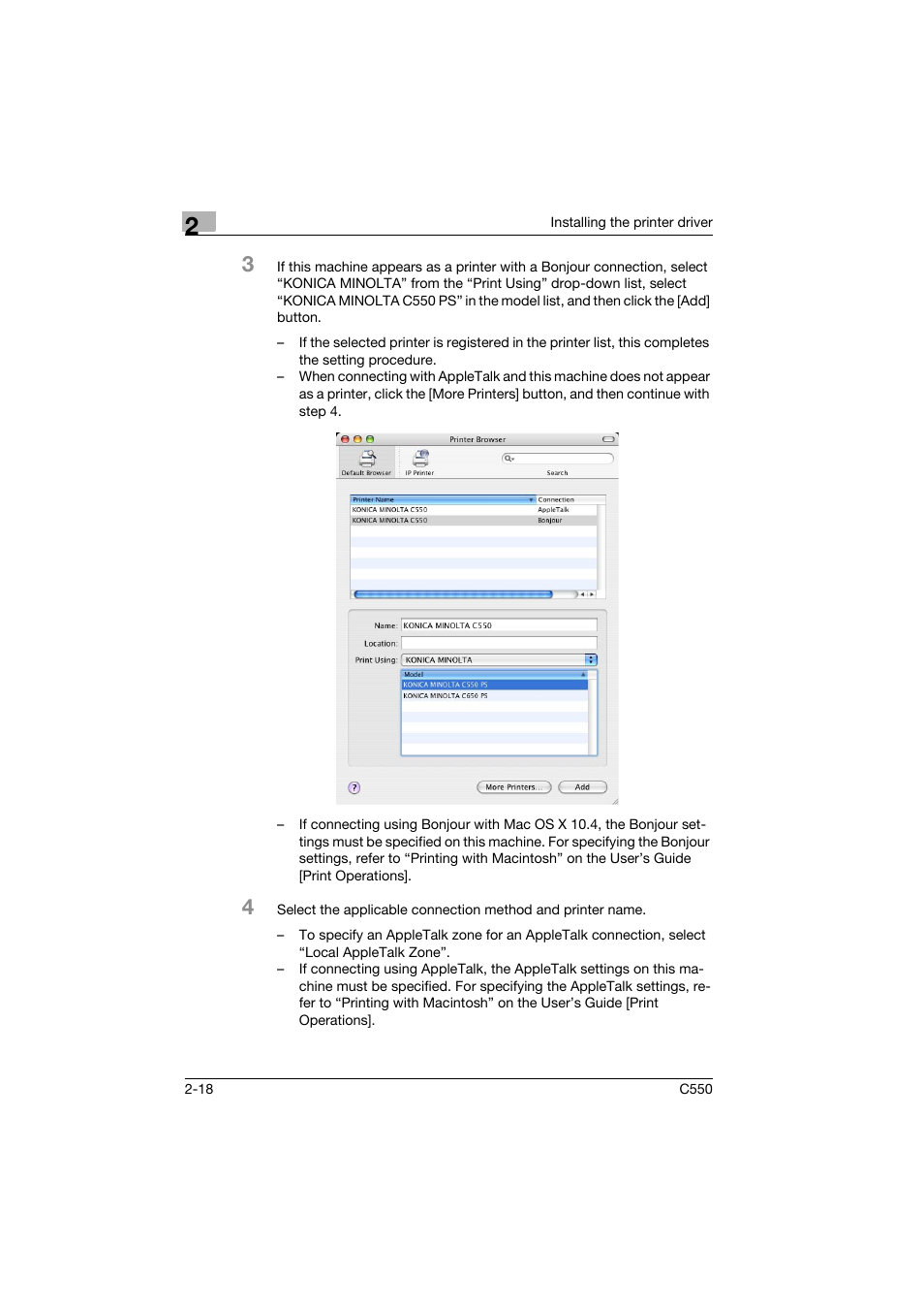 Konica Minolta bizhub C550 User Manual | Page 53 / 102