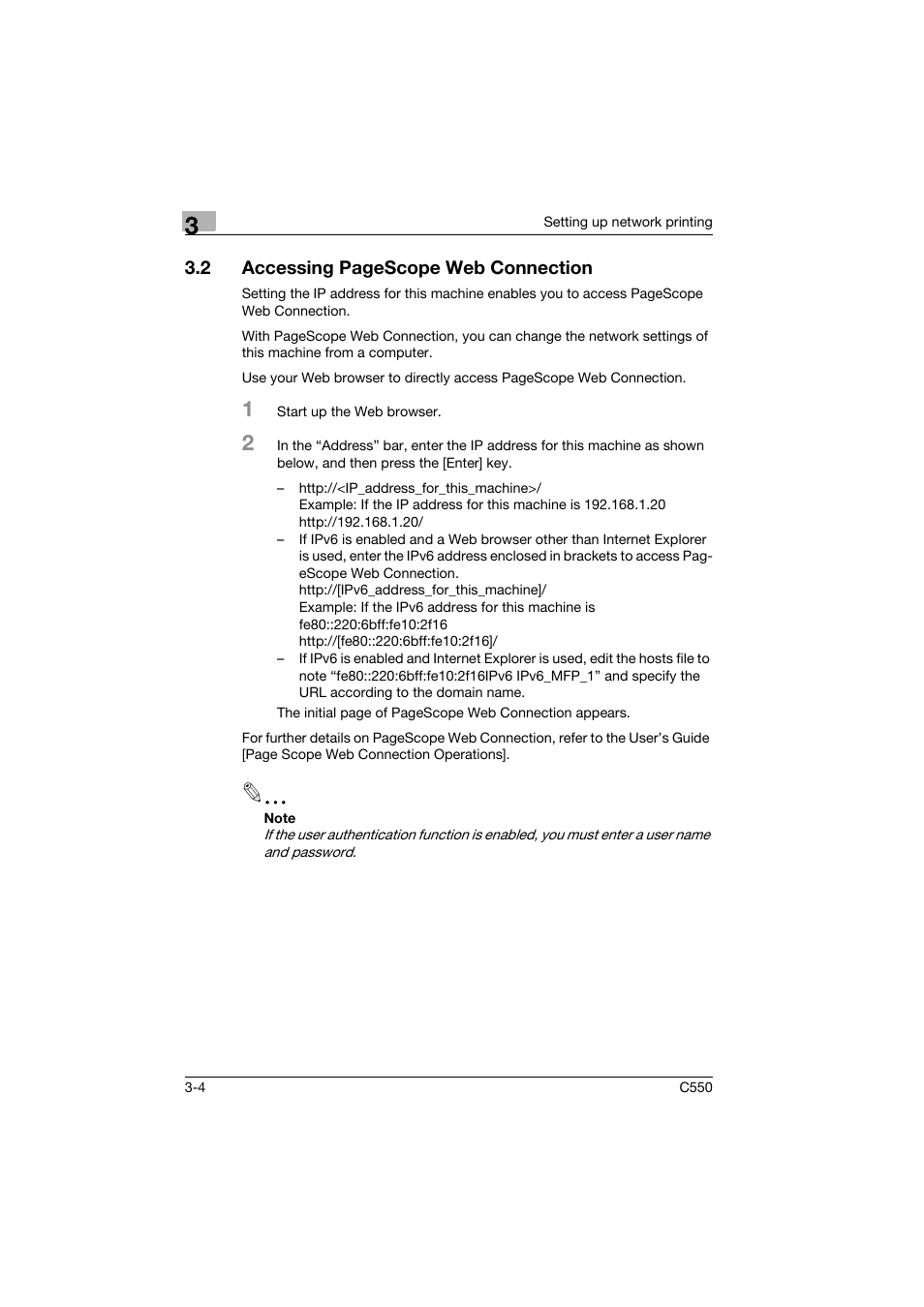 Konica Minolta bizhub C550 User Manual | Page 61 / 102