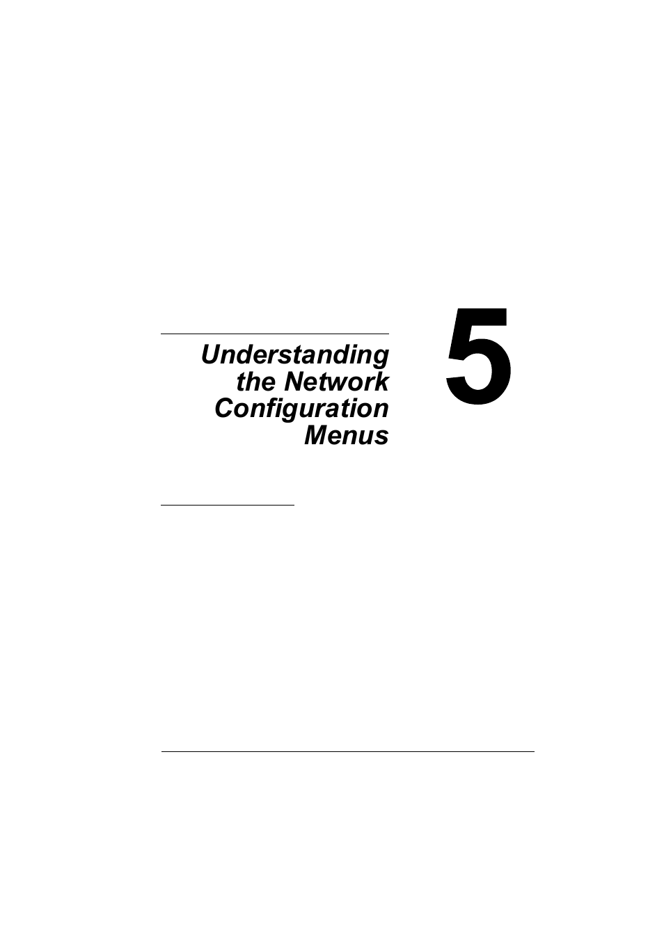 Ch.5 understanding the network configuration menus, 5 understanding the network configuration menus | Konica Minolta bizhub C10X User Manual | Page 117 / 198