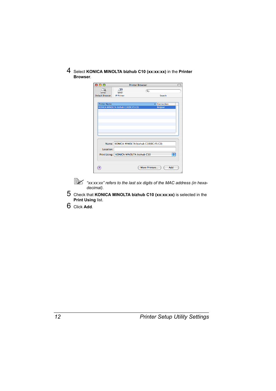 Konica Minolta bizhub C10X User Manual | Page 22 / 198