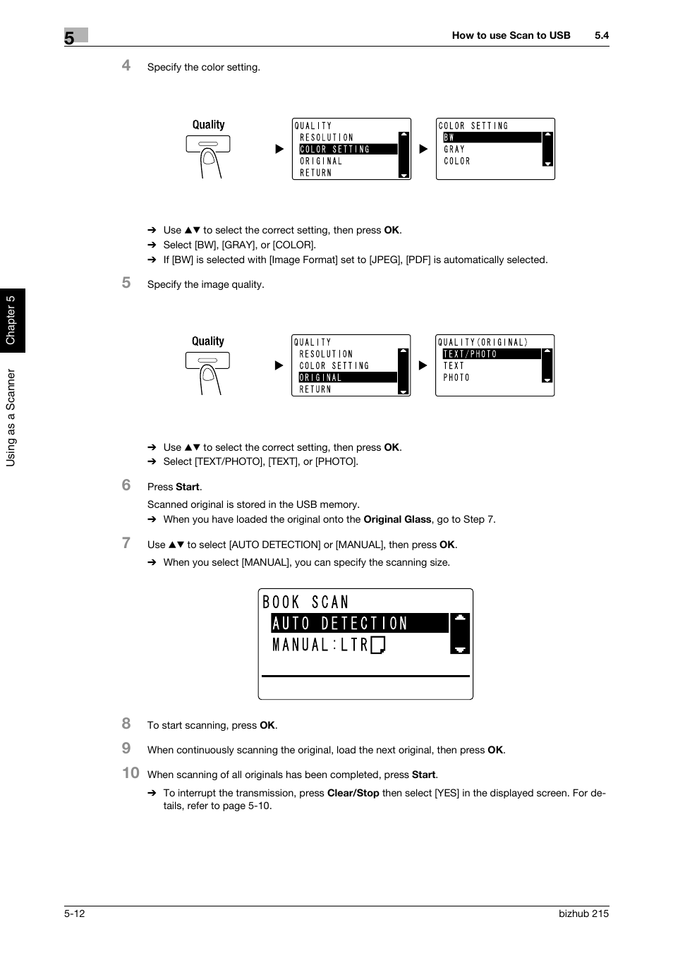 Konica Minolta Bizhub 215 User Manual | Page 111 / 126