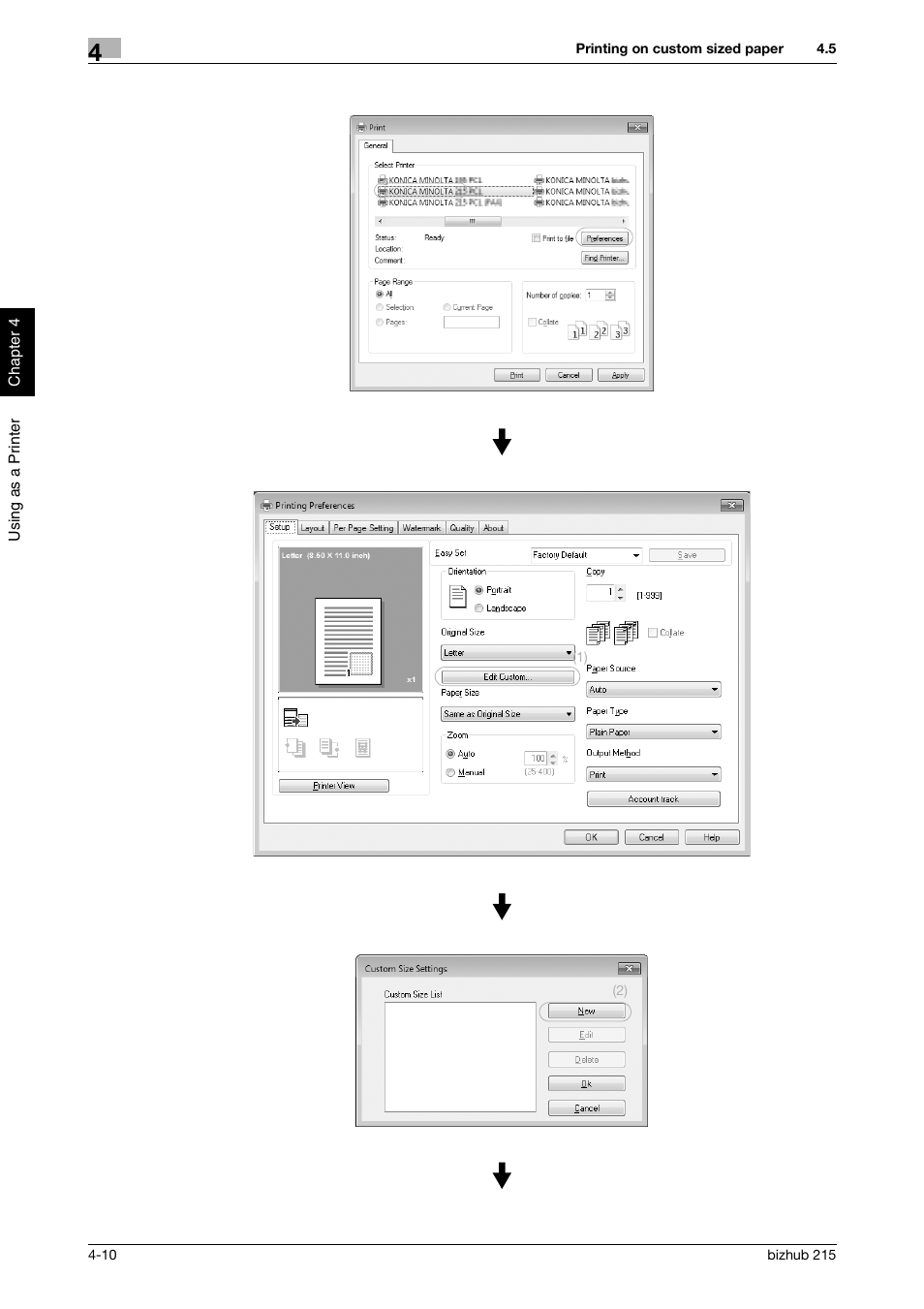 Konica Minolta Bizhub 215 User Manual | Page 87 / 126