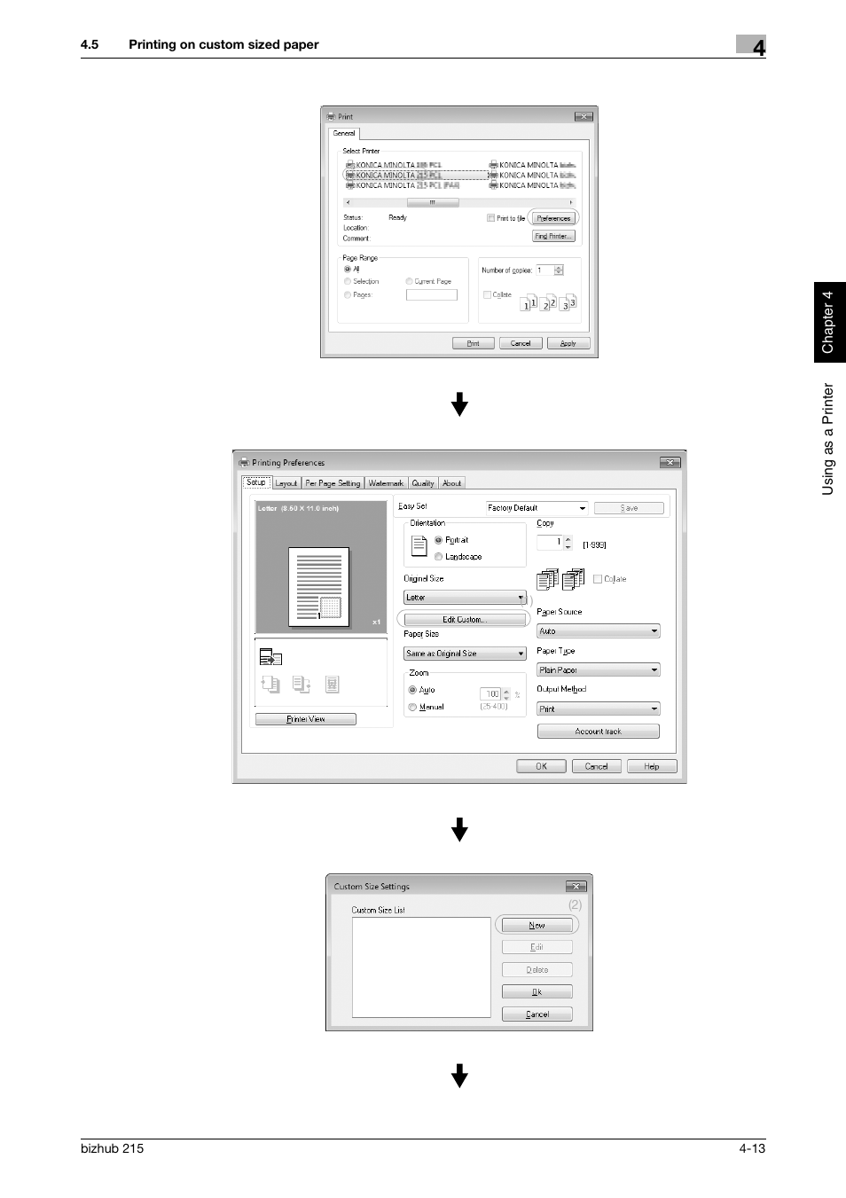 Konica Minolta Bizhub 215 User Manual | Page 90 / 126