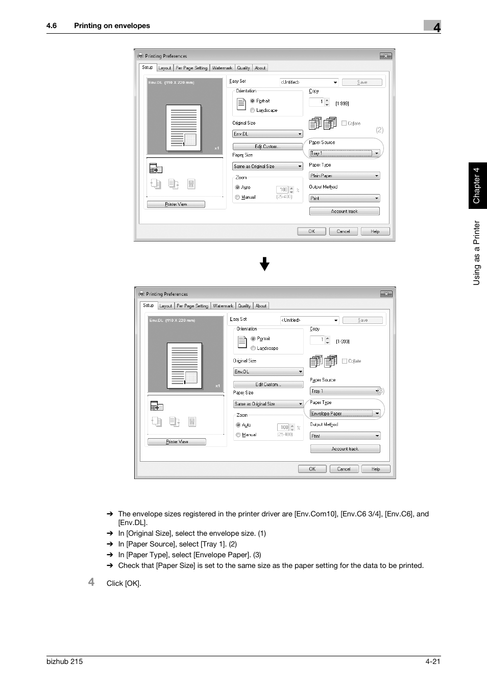 Konica Minolta Bizhub 215 User Manual | Page 98 / 126