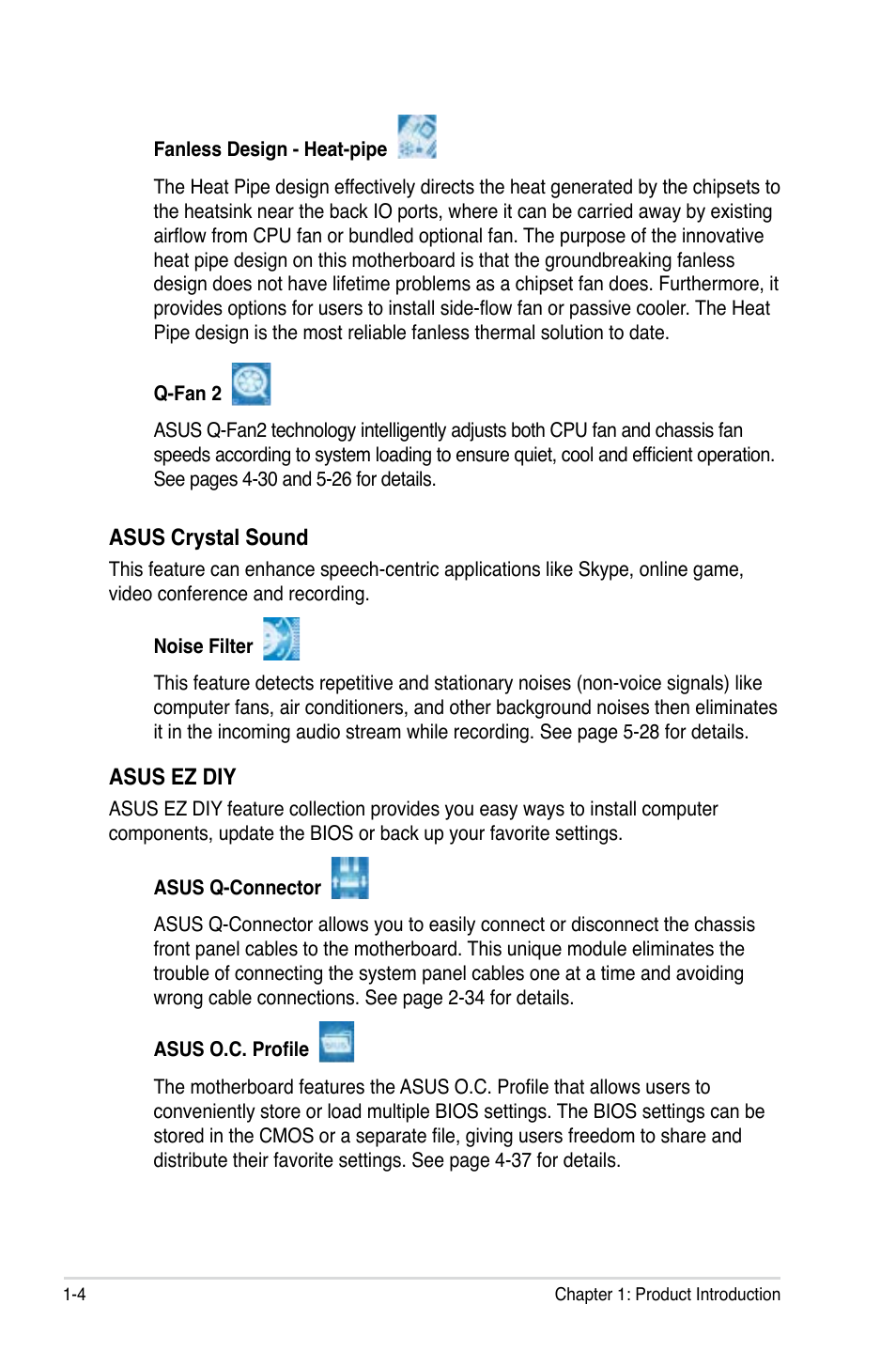 Asus P5K WS User Manual | Page 18 / 148