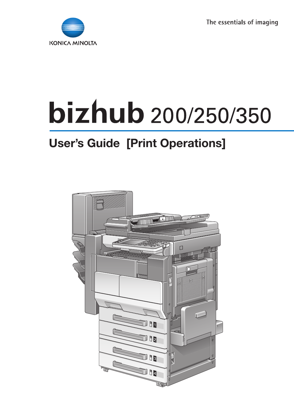 Konica Minolta bizhub 200 User Manual | 382 pages