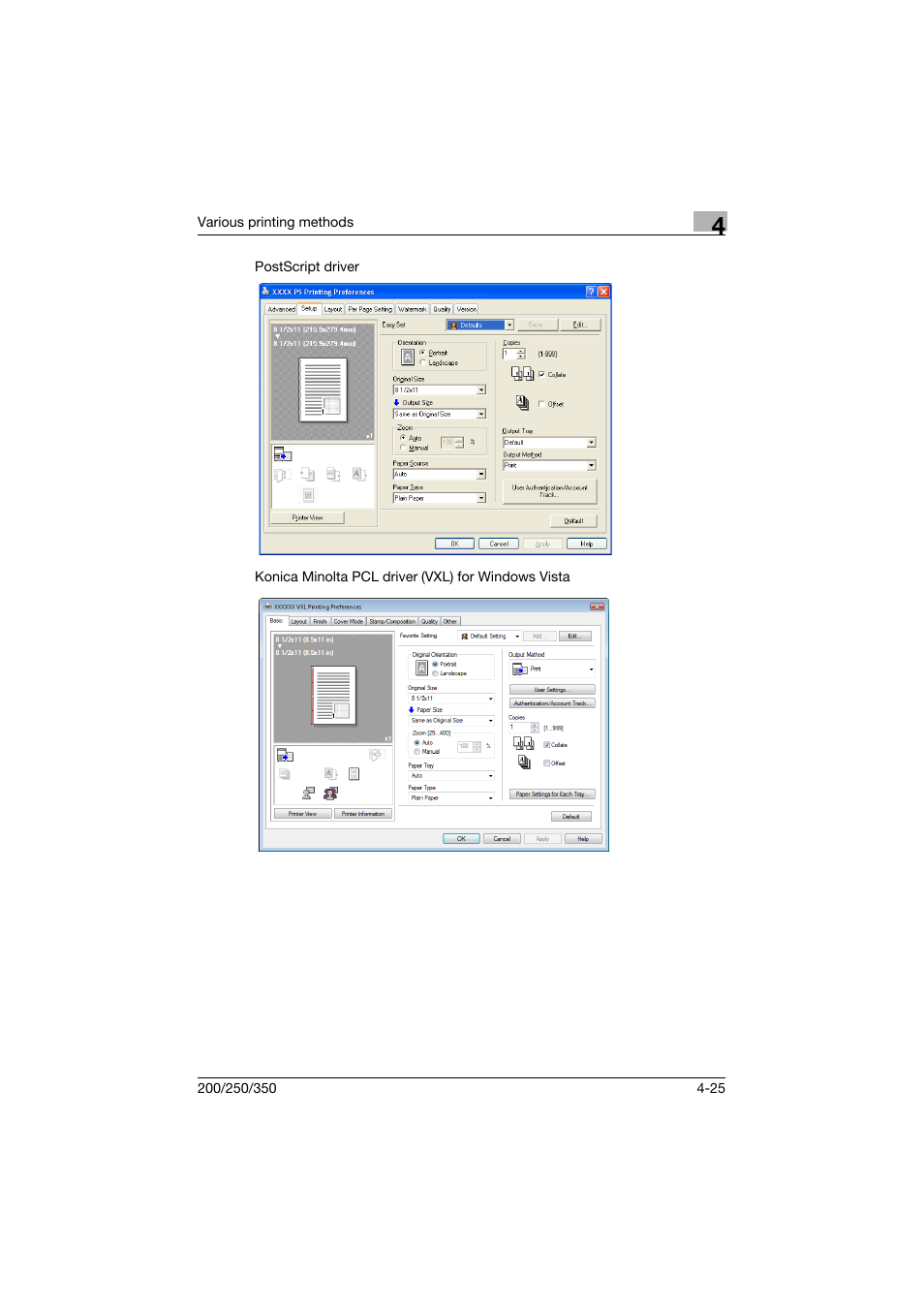 Konica Minolta bizhub 200 User Manual | Page 120 / 382