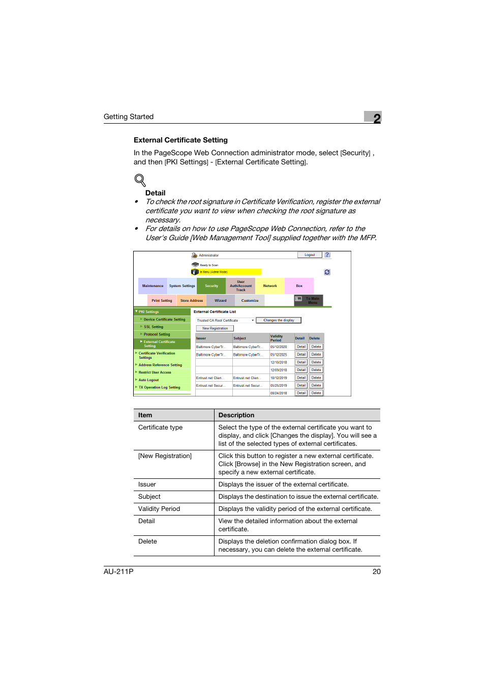 Konica Minolta bizhub 364e User Manual | Page 21 / 72