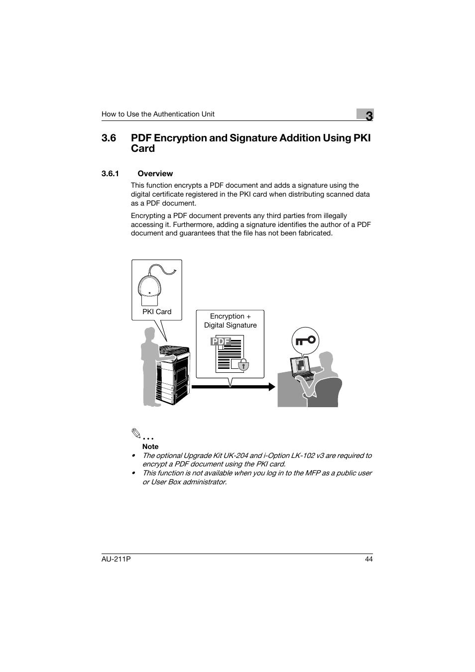 1 overview, Overview, P. 44 | Konica Minolta bizhub 364e User Manual | Page 45 / 72
