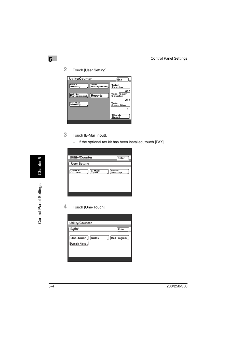 Konica Minolta bizhub 200 User Manual | Page 111 / 204