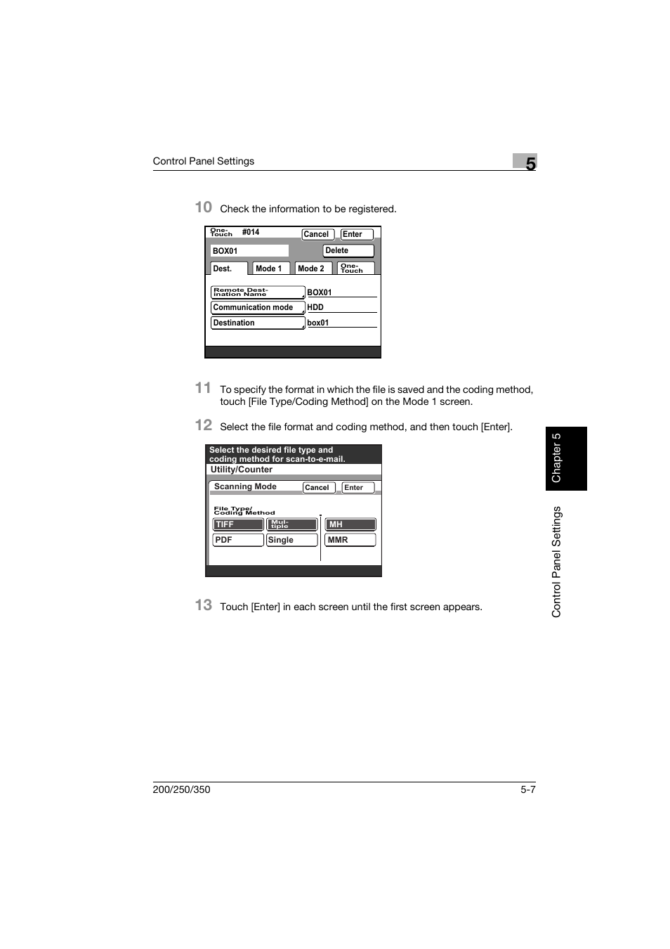 Konica Minolta bizhub 200 User Manual | Page 114 / 204