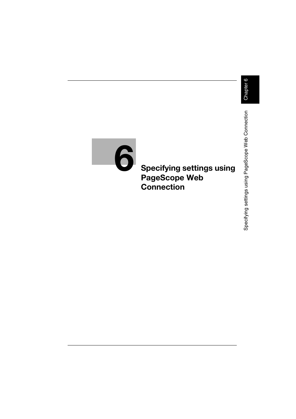 Specifying settings using pagescope web connection | Konica Minolta bizhub 200 User Manual | Page 142 / 204