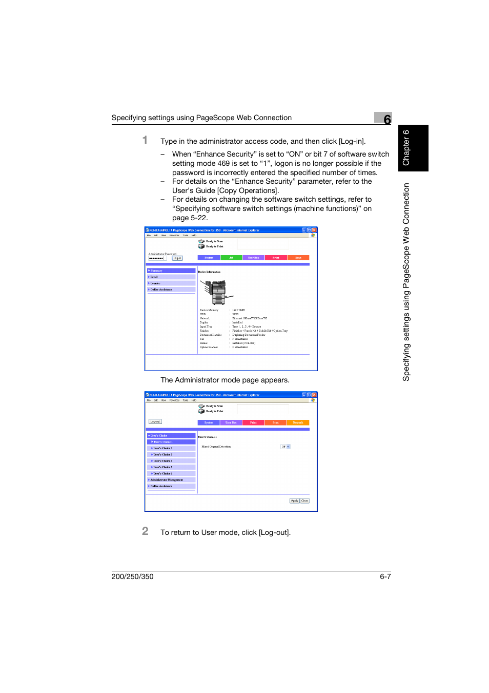 Konica Minolta bizhub 200 User Manual | Page 148 / 204