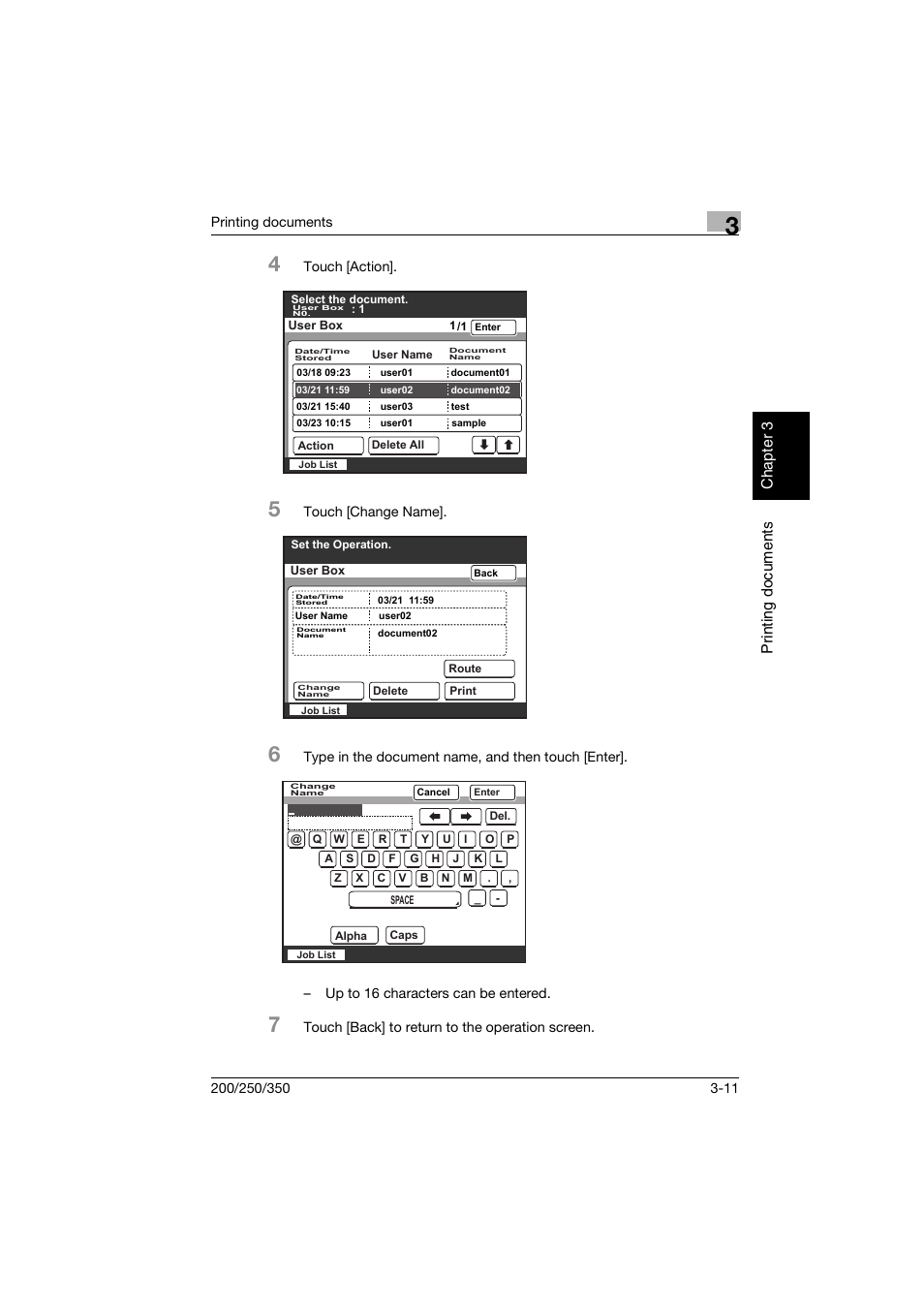 Konica Minolta bizhub 200 User Manual | Page 64 / 204