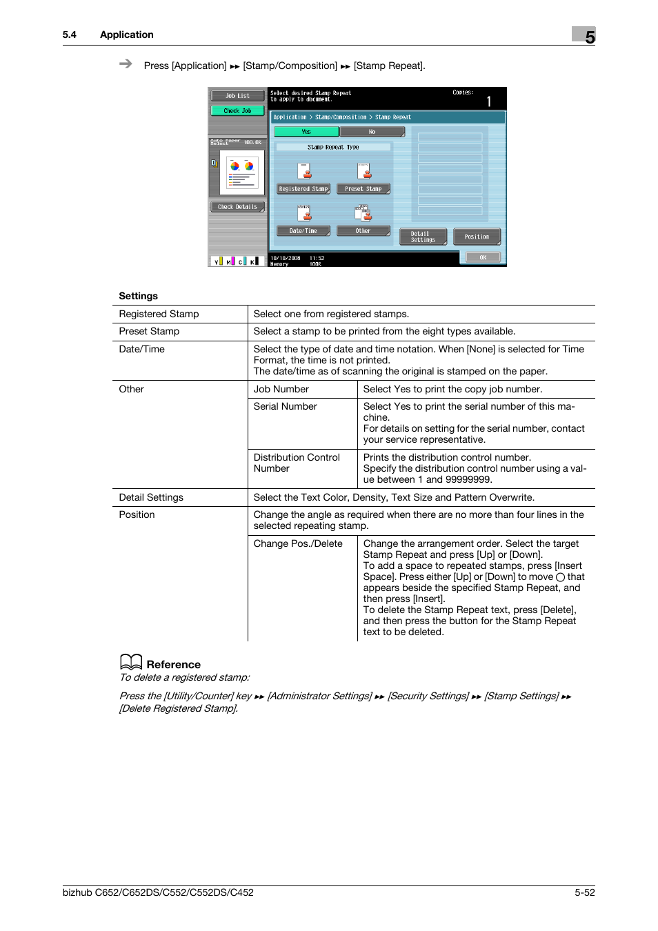 Konica Minolta BIZHUB C652DS User Manual | Page 118 / 307