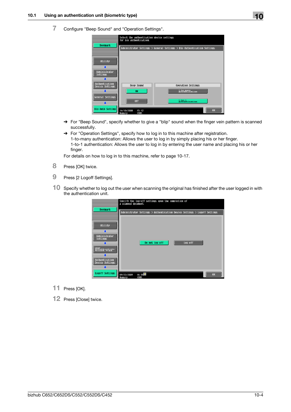 Konica Minolta BIZHUB C652DS User Manual | Page 239 / 307