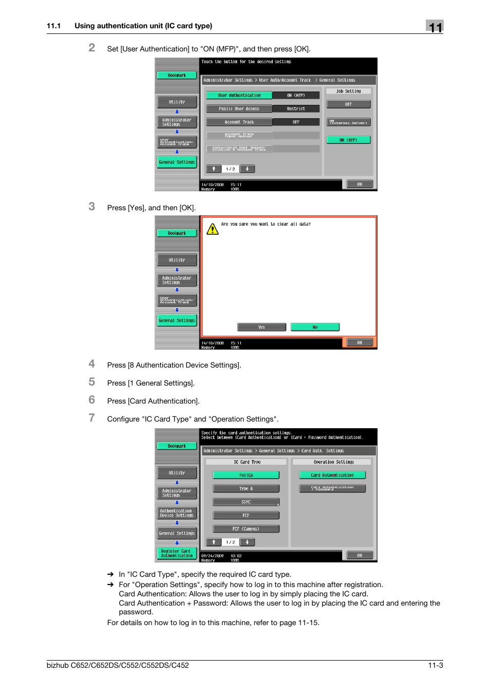 Konica Minolta BIZHUB C652DS User Manual | Page 256 / 307