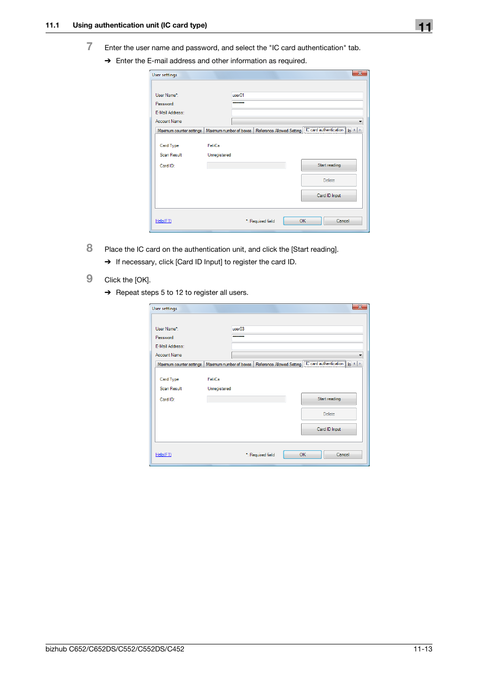 Konica Minolta BIZHUB C652DS User Manual | Page 266 / 307