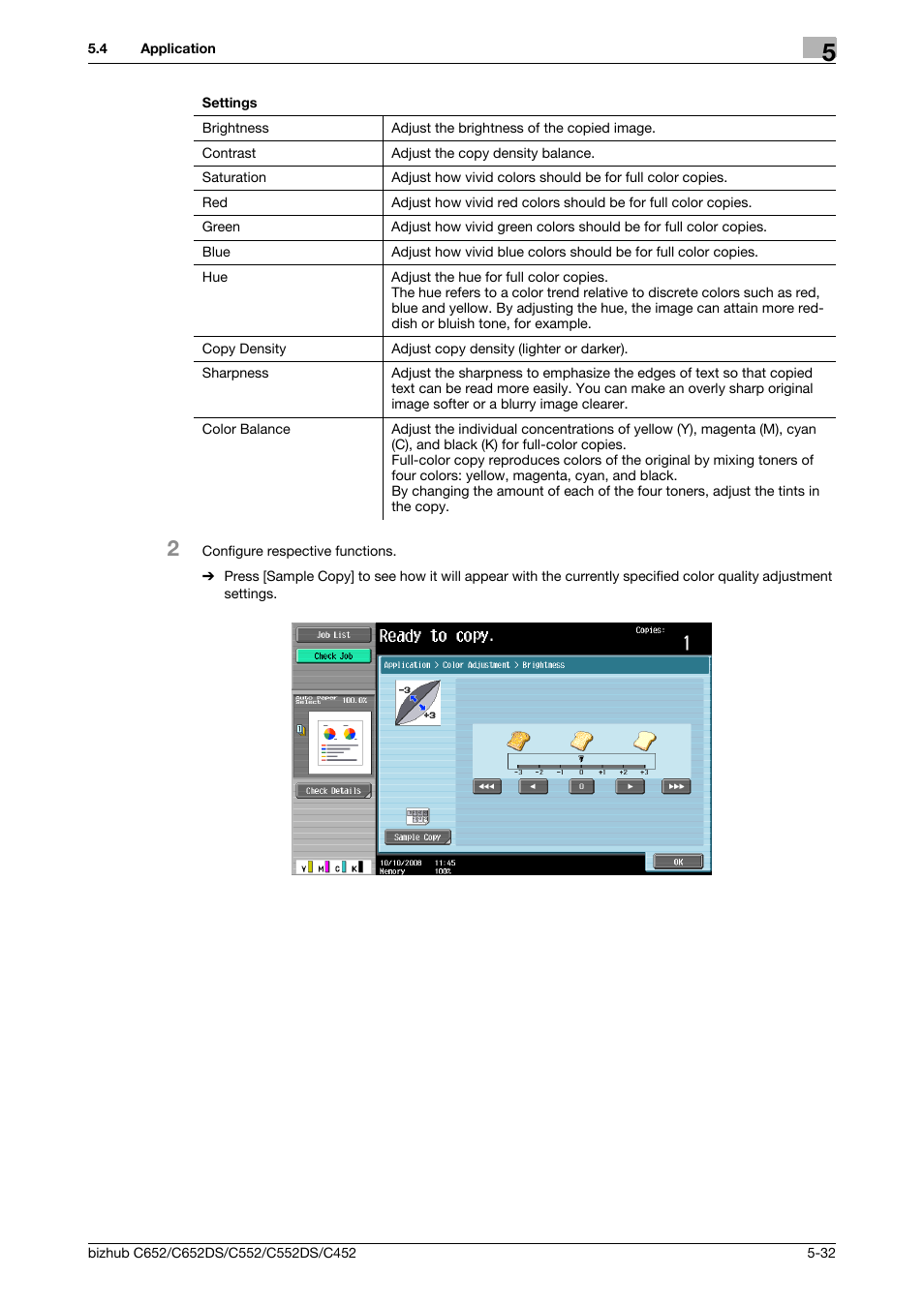 Konica Minolta BIZHUB C652DS User Manual | Page 98 / 307