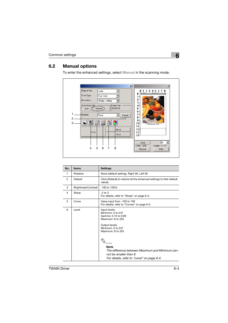 2 manual options, Manual options -4 | Konica Minolta bizhub 160 User Manual | Page 27 / 36