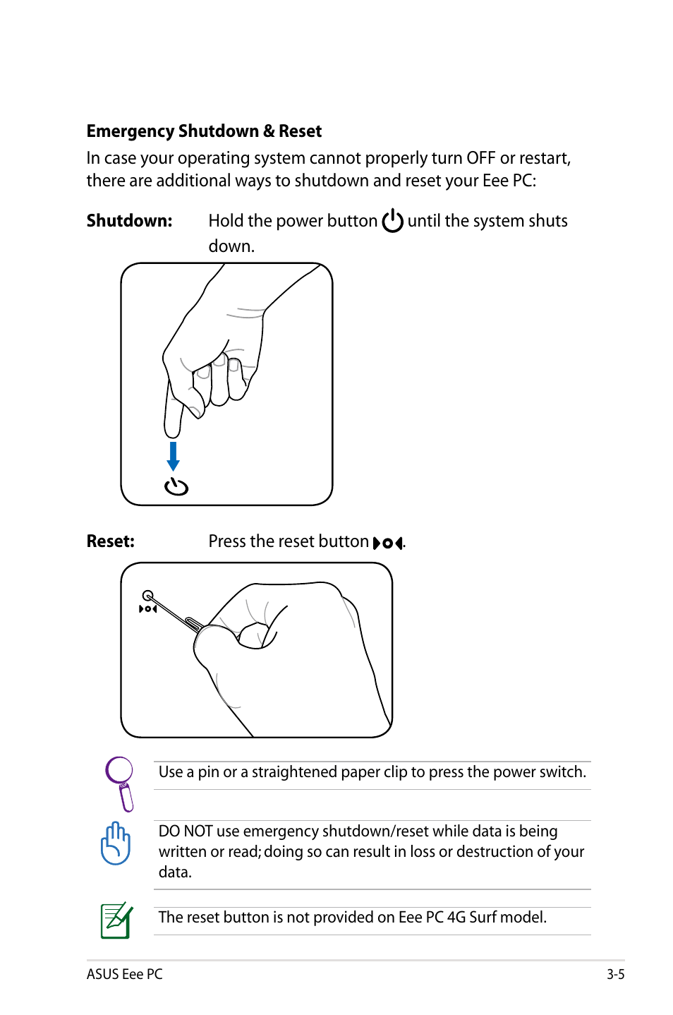 Asus Eee PC 8G  EN User Manual | Page 27 / 140