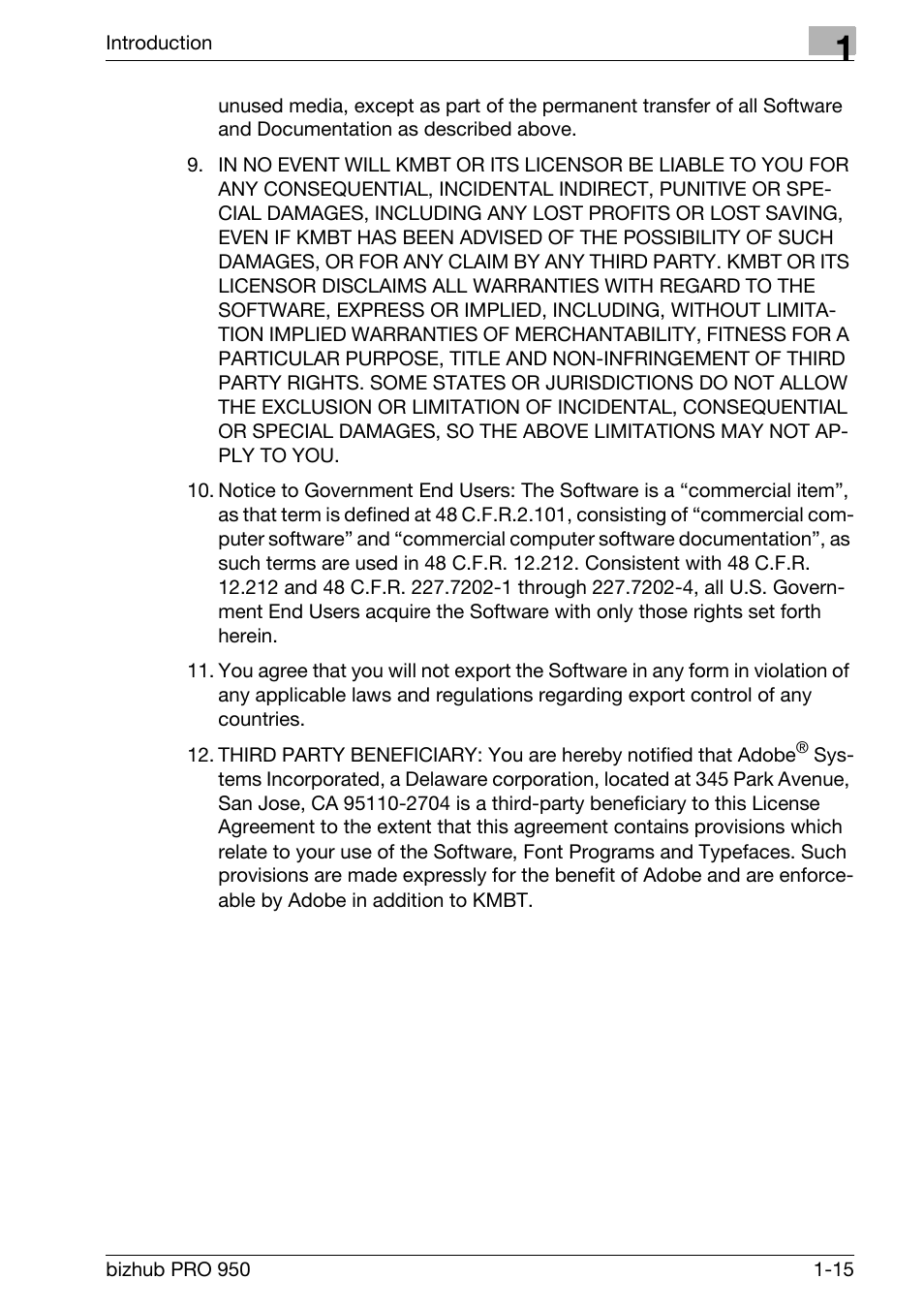 Konica Minolta bizhub PRO 950 User Manual | Page 20 / 122