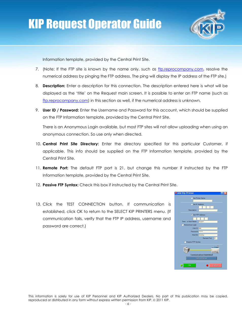 Kip request operator guide | Konica Minolta KIP C7800 User Manual | Page 10 / 84