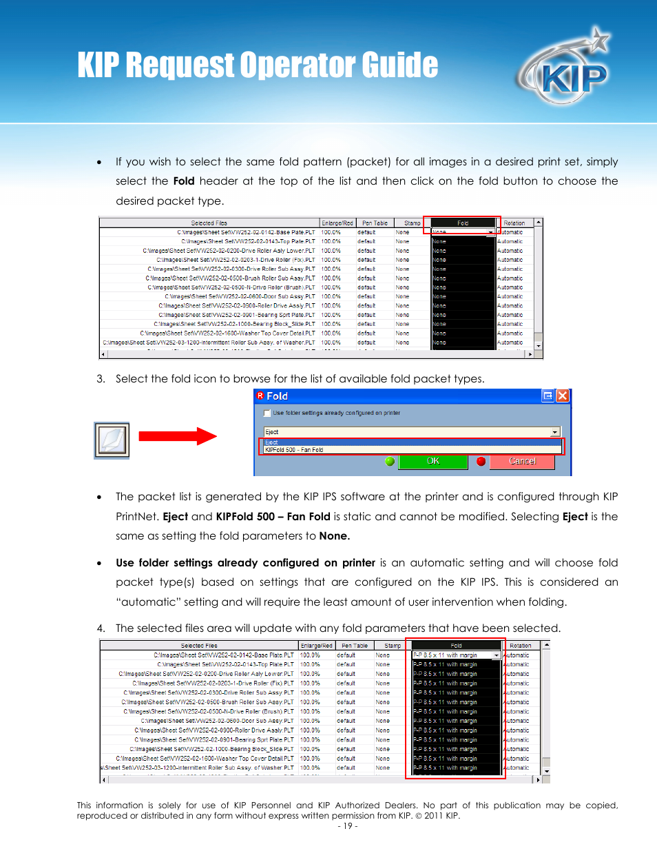 Kip request operator guide | Konica Minolta KIP C7800 User Manual | Page 23 / 84