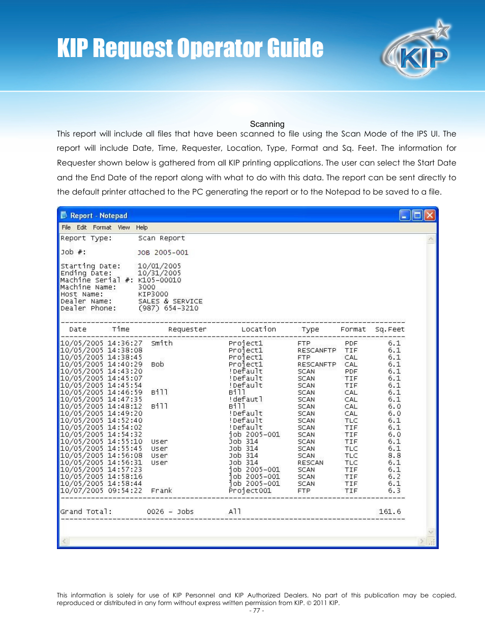 Kip request operator guide | Konica Minolta KIP C7800 User Manual | Page 81 / 84