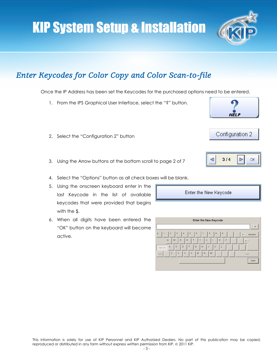 Kip system setup & installation | Konica Minolta KIP C7800 User Manual | Page 6 / 24