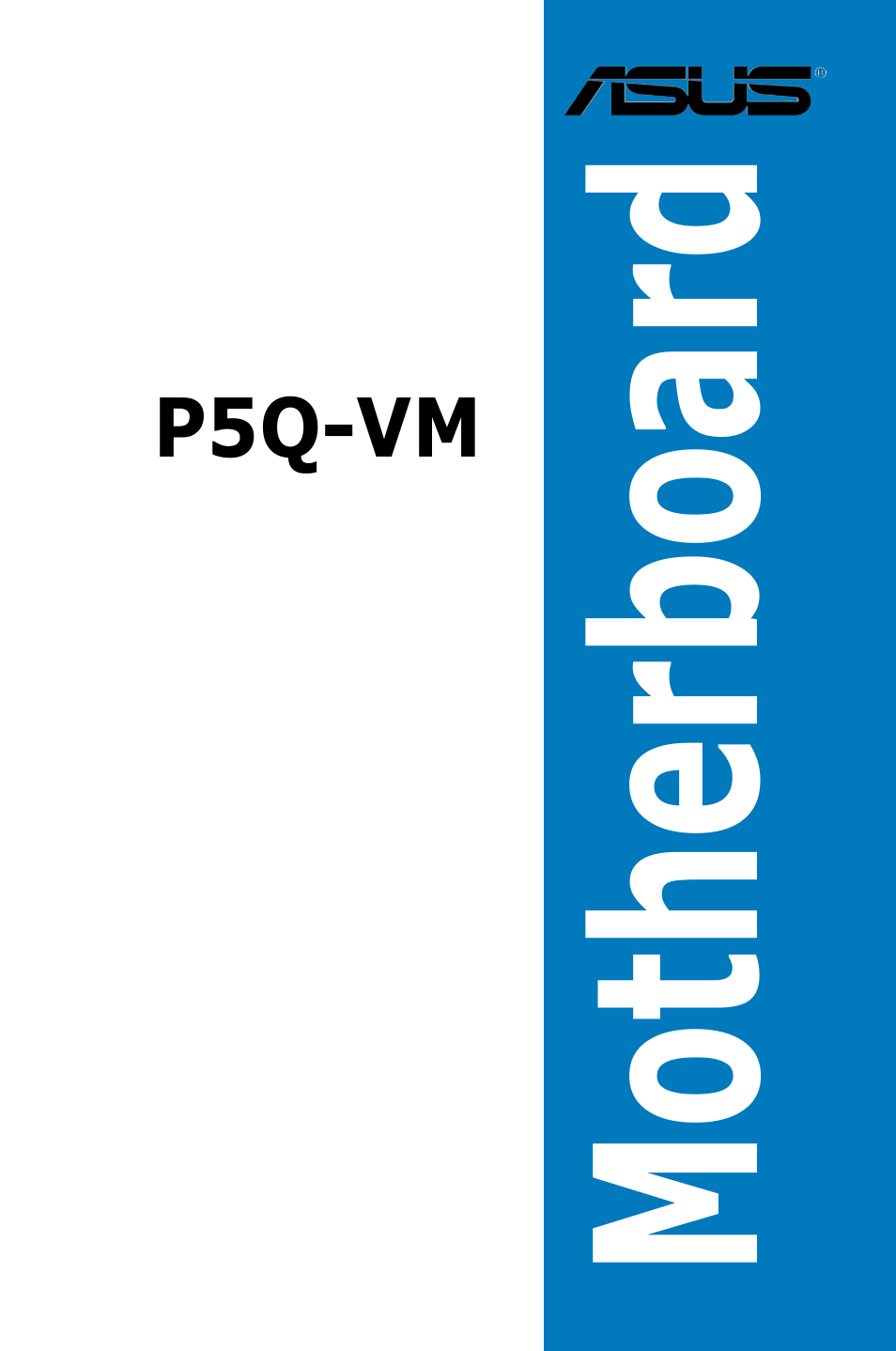 Asus Motherboard P5Q-VM User Manual | 118 pages