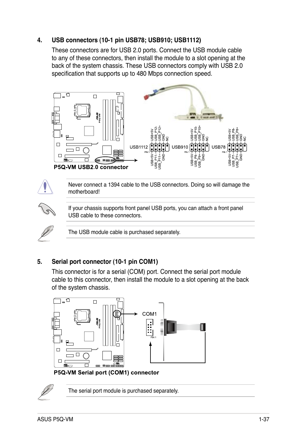 Asus Motherboard P5Q-VM User Manual | Page 49 / 118