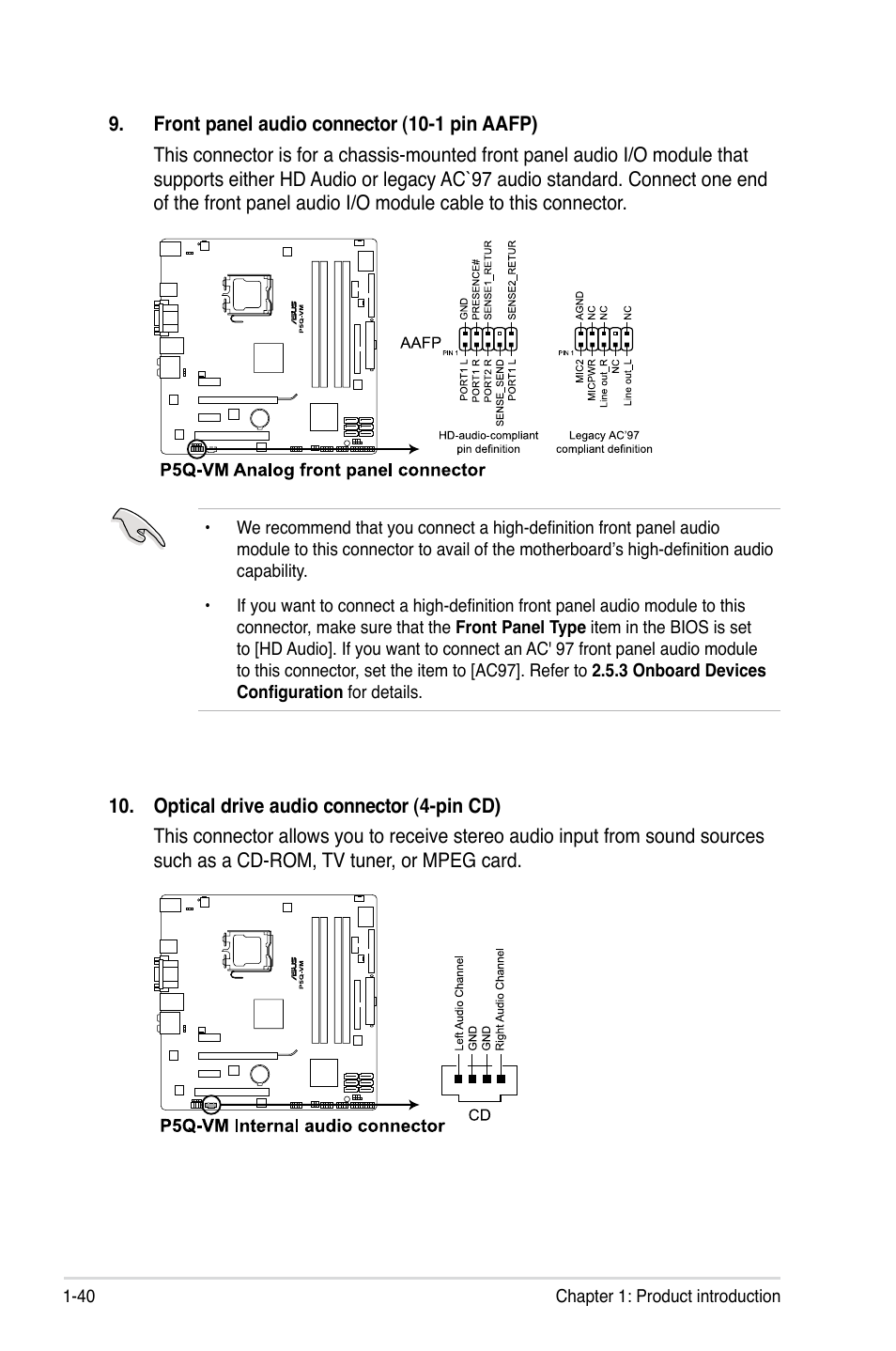 Asus Motherboard P5Q-VM User Manual | Page 52 / 118