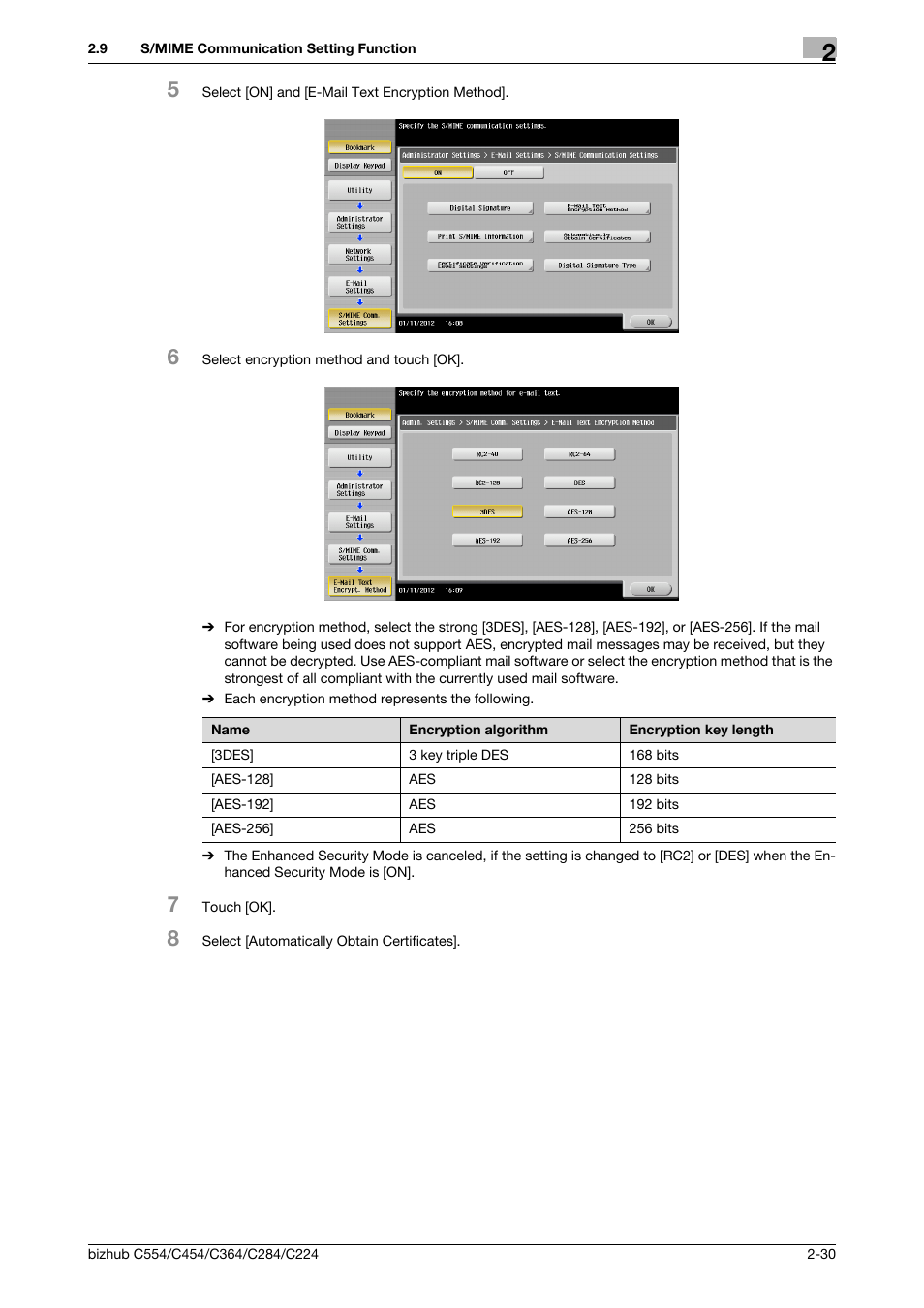 Konica Minolta bizhub C364 User Manual | Page 42 / 58