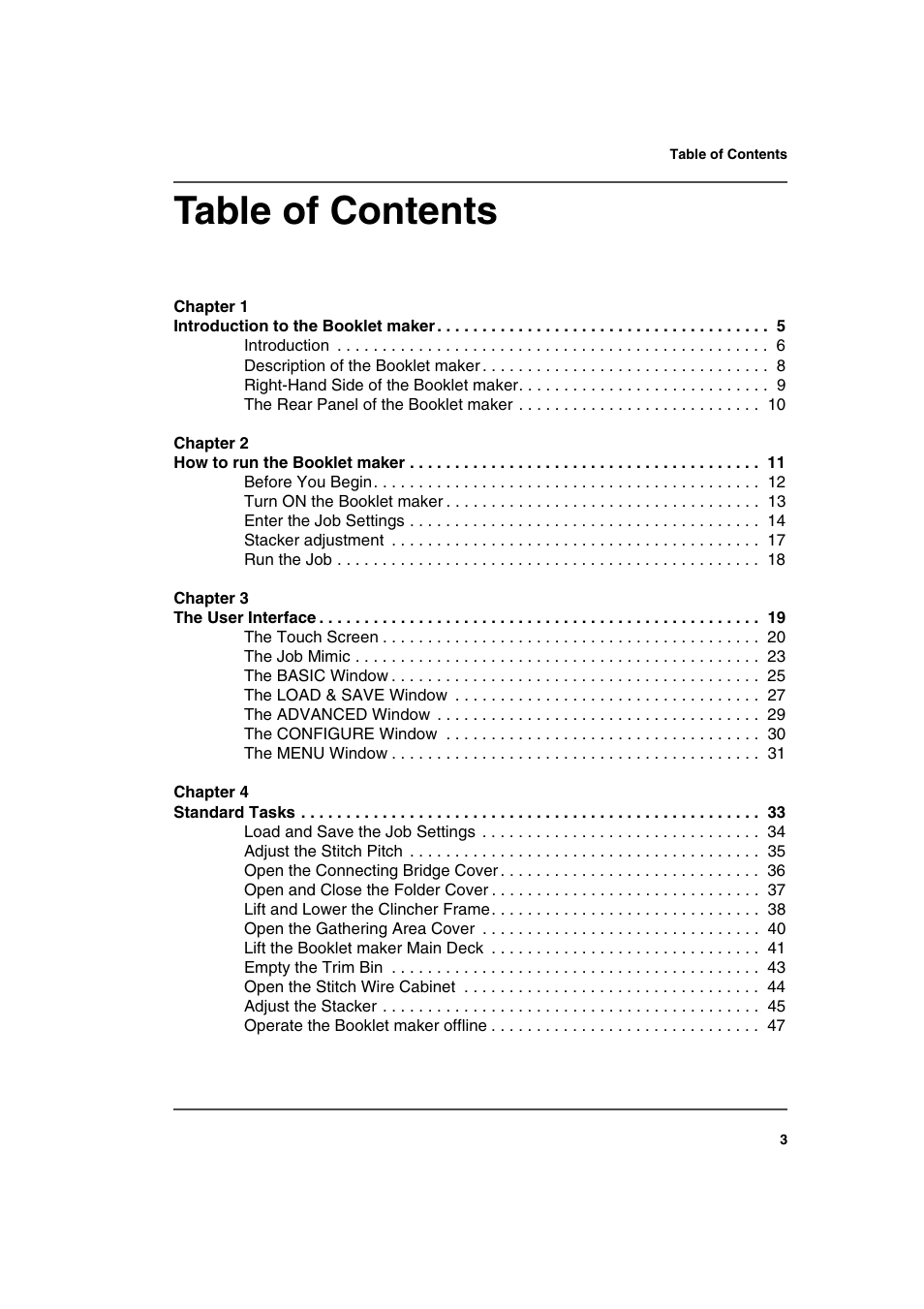 Konica Minolta bizhub PRO 2000P User Manual | Page 3 / 118