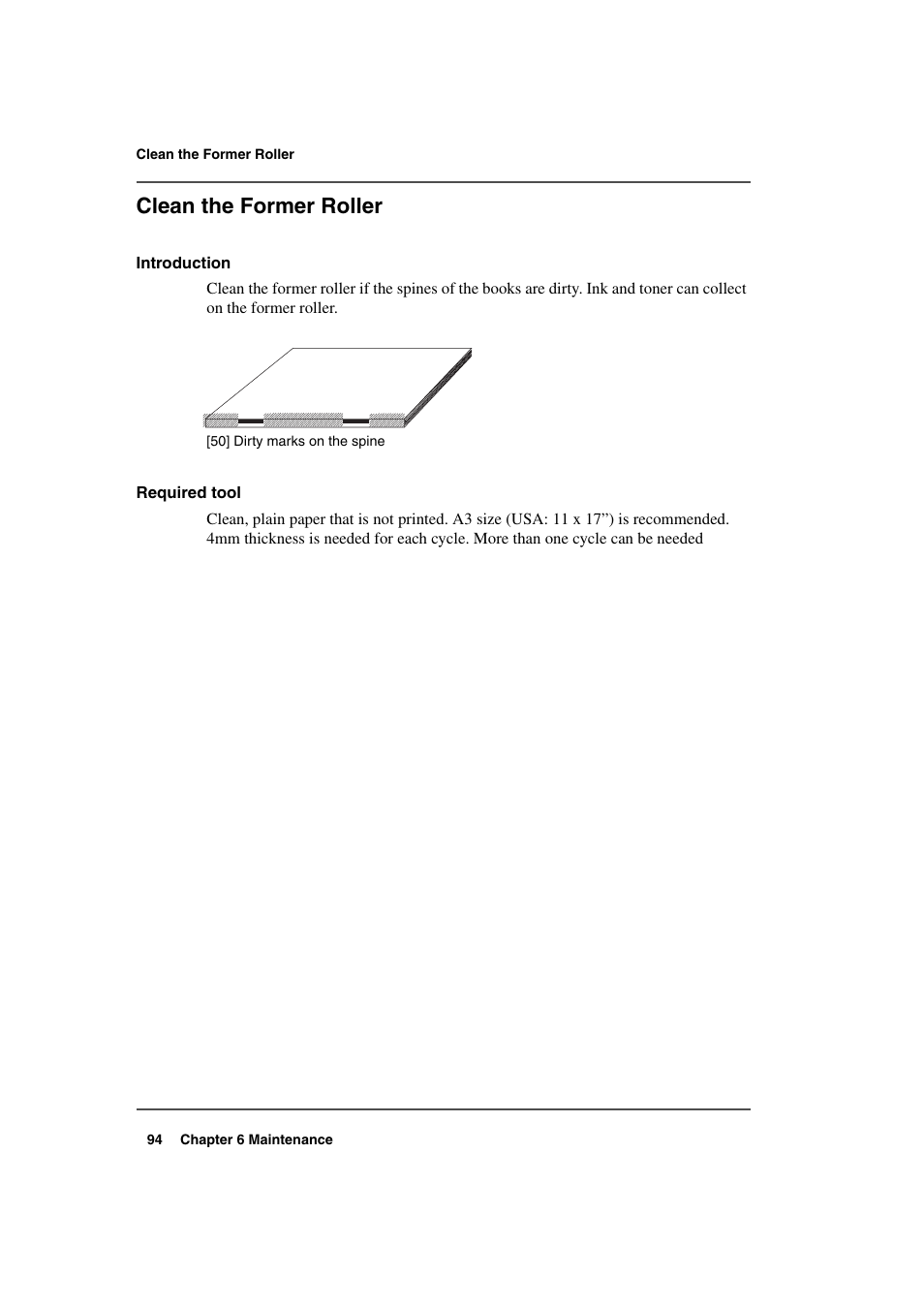 Clean the former roller | Konica Minolta bizhub PRO 2000P User Manual | Page 94 / 118