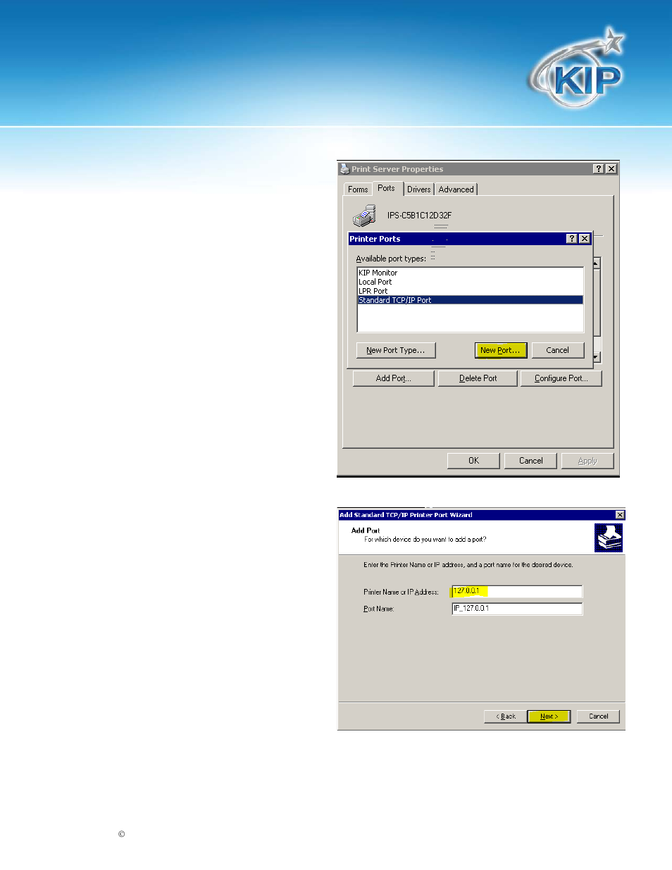 Novell installation and user guide | Konica Minolta KIP 720 User Manual | Page 5 / 20