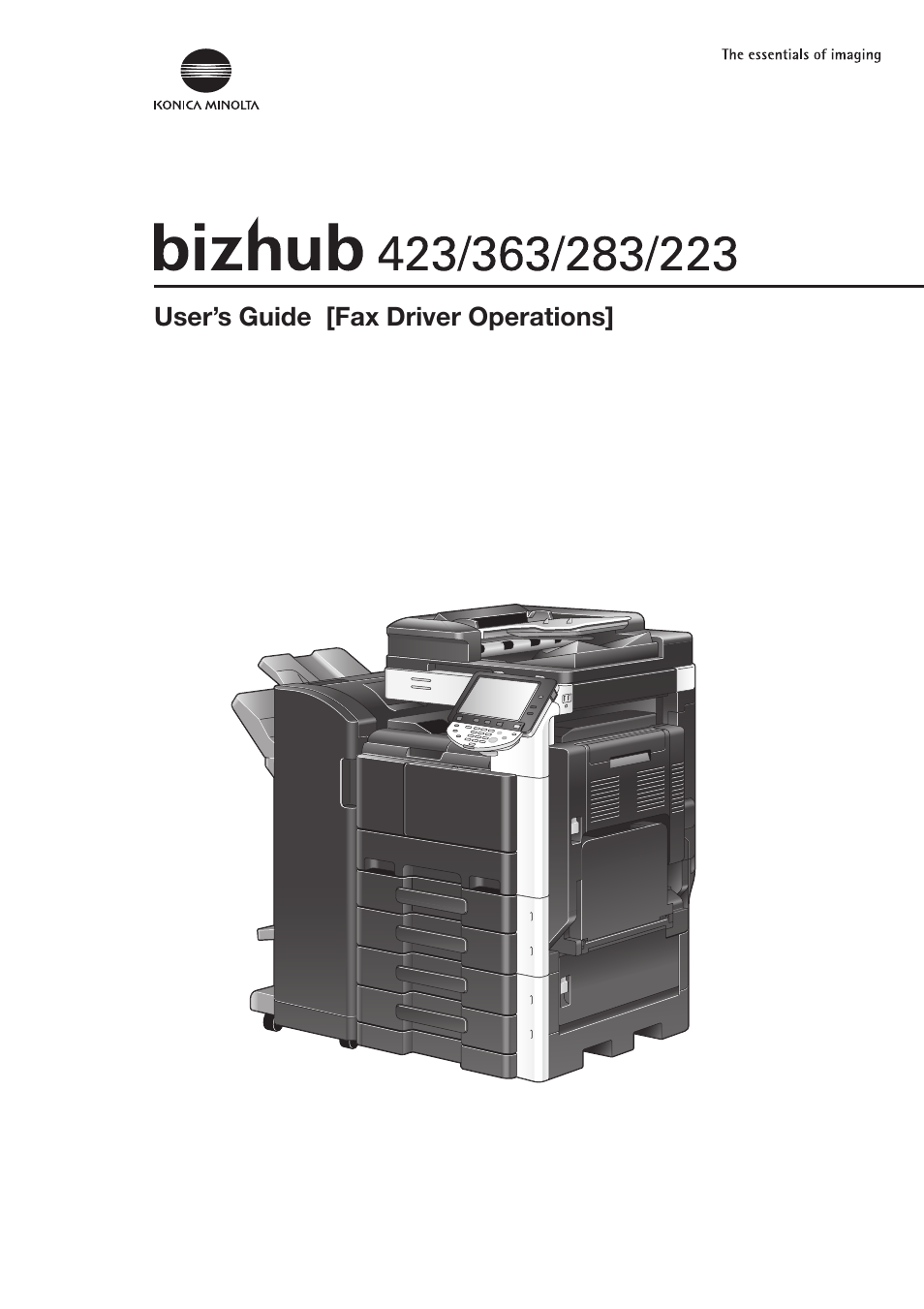 Konica Minolta BIZHUB 223 User Manual | 76 pages