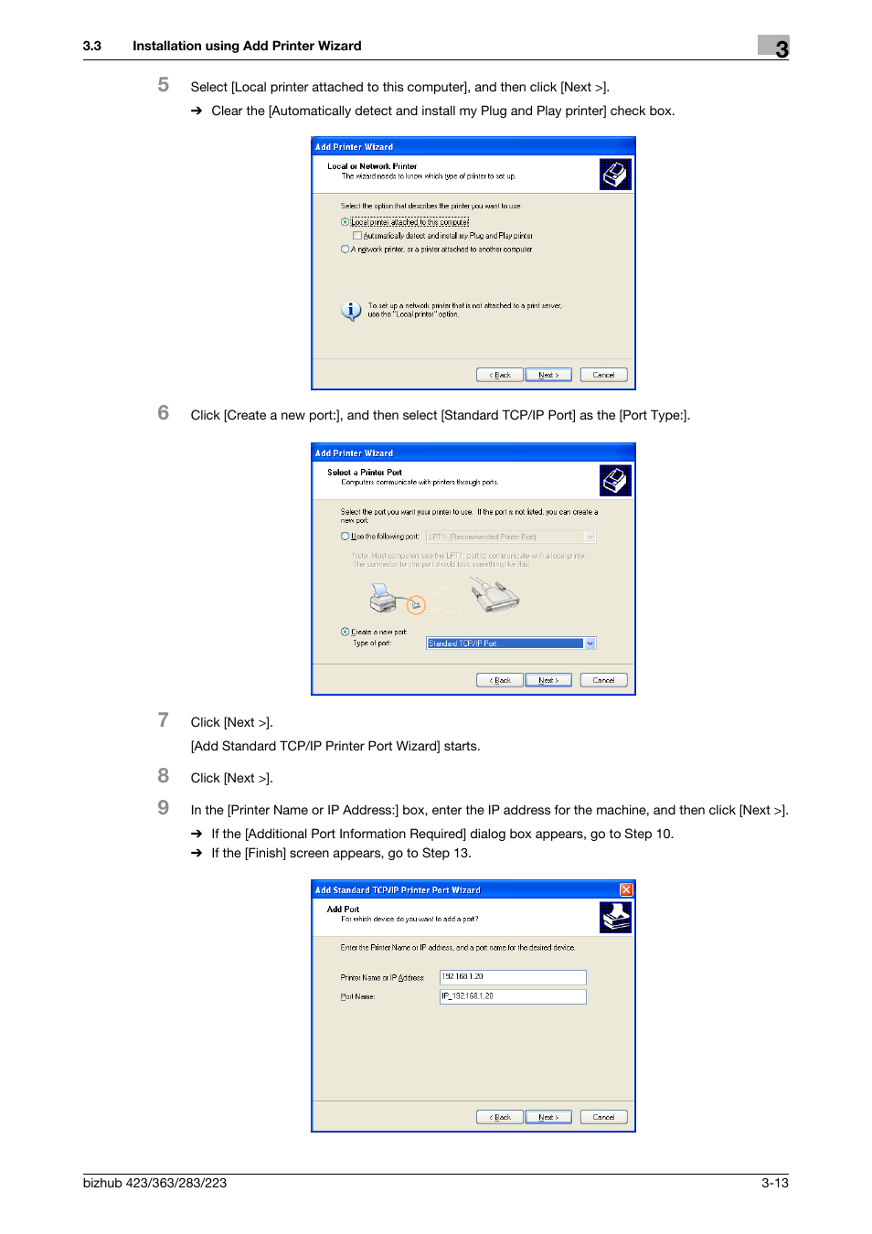 Konica Minolta BIZHUB 223 User Manual | Page 24 / 76