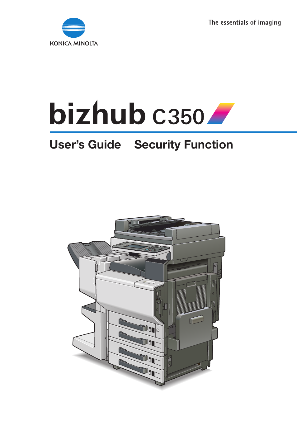 Konica Minolta bizhub C350 User Manual | 87 pages