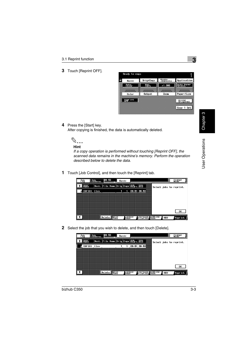 Konica Minolta bizhub C350 User Manual | Page 61 / 87