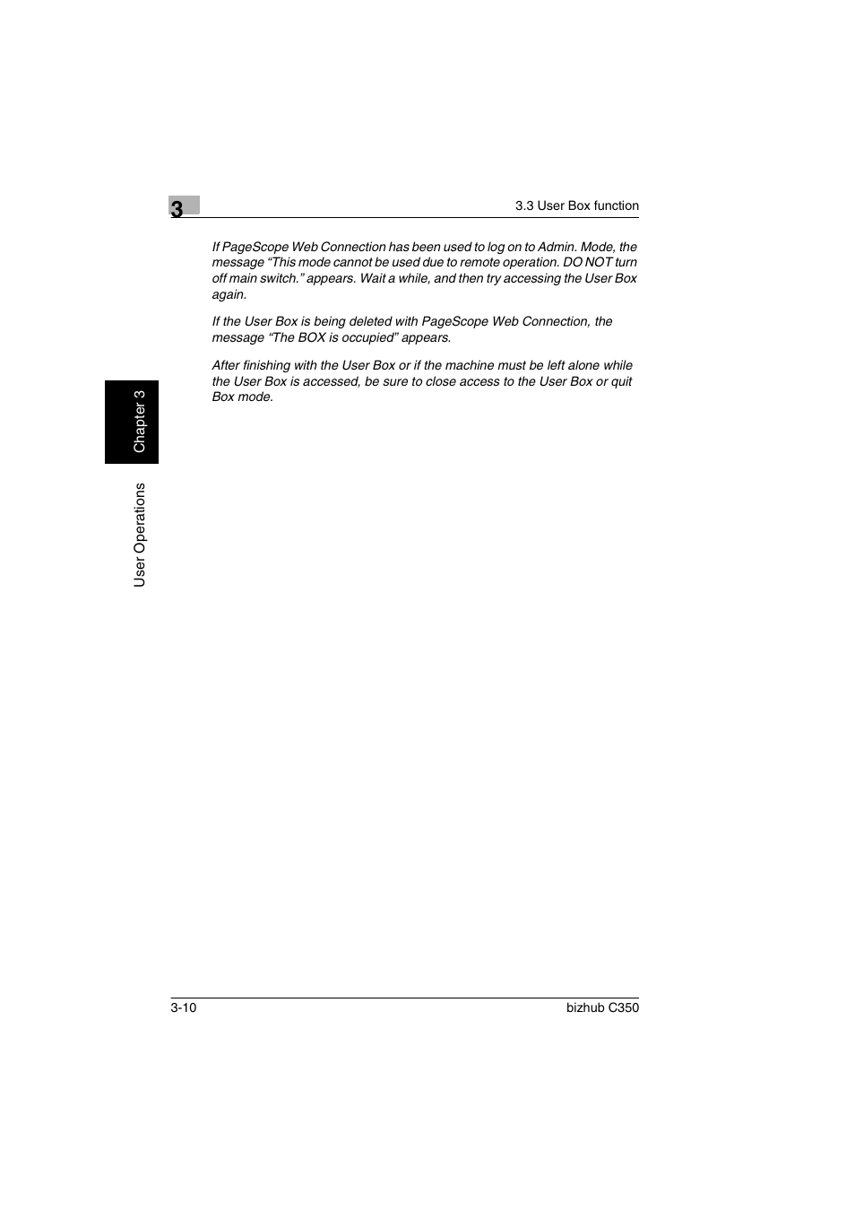 Konica Minolta bizhub C350 User Manual | Page 68 / 87