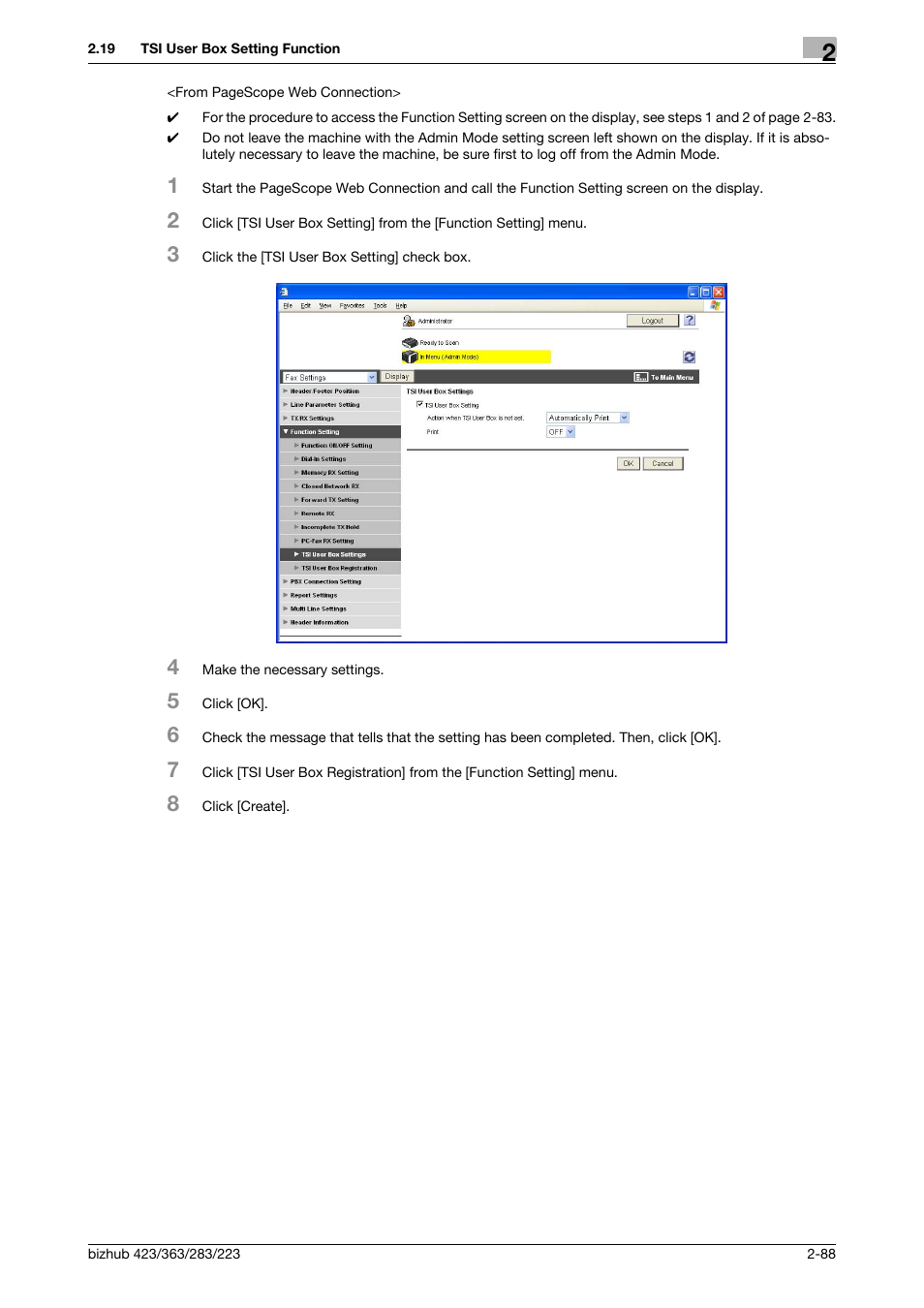 Konica Minolta BIZHUB 223 User Manual | Page 103 / 185