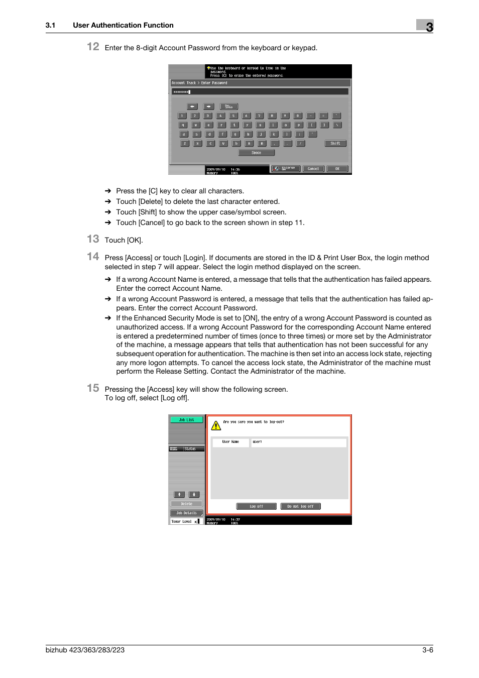 Konica Minolta BIZHUB 223 User Manual | Page 116 / 185