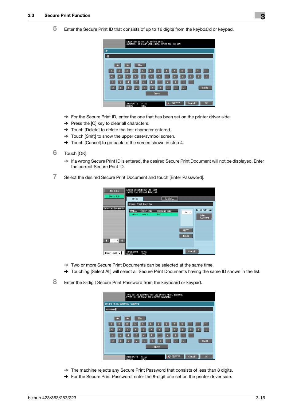 Konica Minolta BIZHUB 223 User Manual | Page 126 / 185