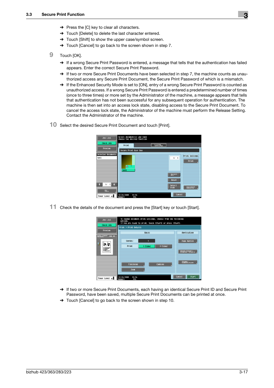 Konica Minolta BIZHUB 223 User Manual | Page 127 / 185